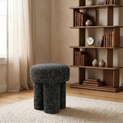 Piper Fabric Upholstered Stool, 1 Piece