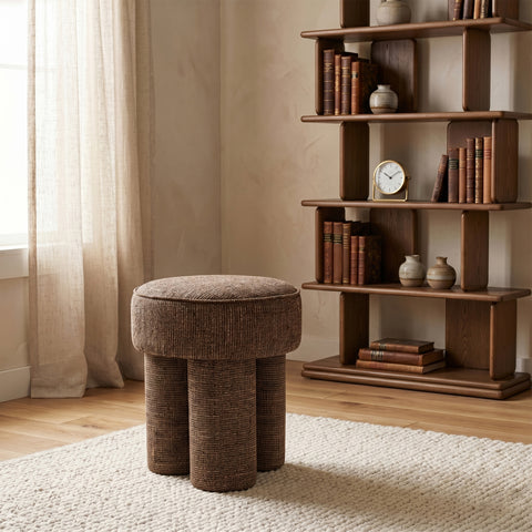 Piper Fabric Upholstered Stool, 1 Piece