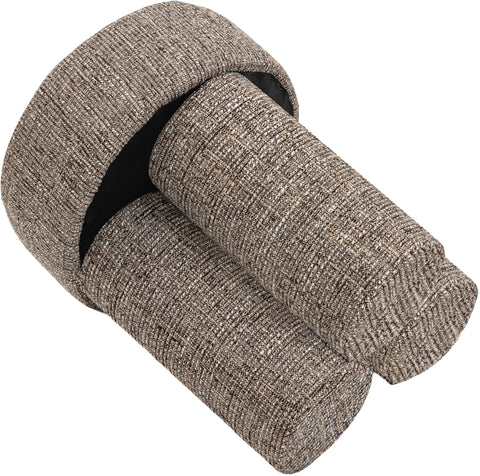 Piper Fabric Upholstered Stool, 1 Piece