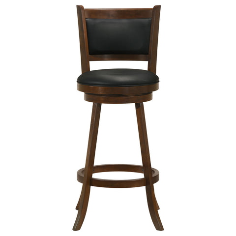 Dayton Upholstered Swivel Bar Chair Chestnut (Set of 2)Chestnut