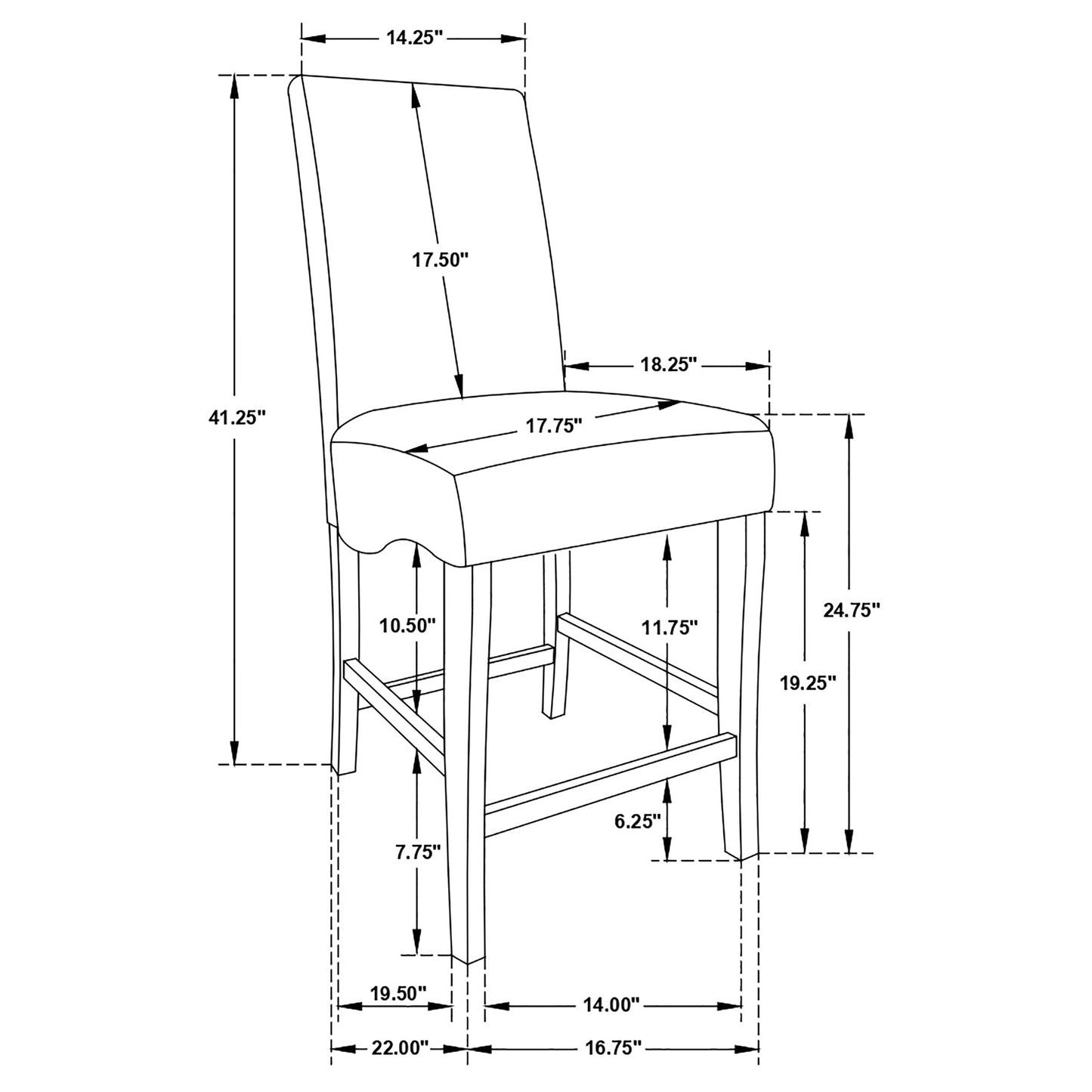 5 pc counter height dining set