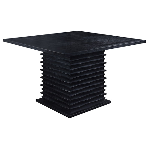Elkton Square 54-inch Counter Height Dining Table BlackBlack