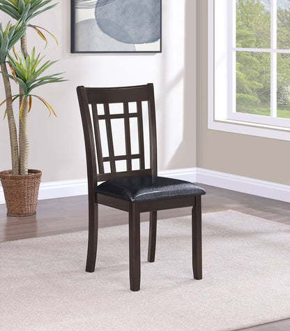 Simmons Wood Dining Side Chair Espresso (Set of 2)Espresso