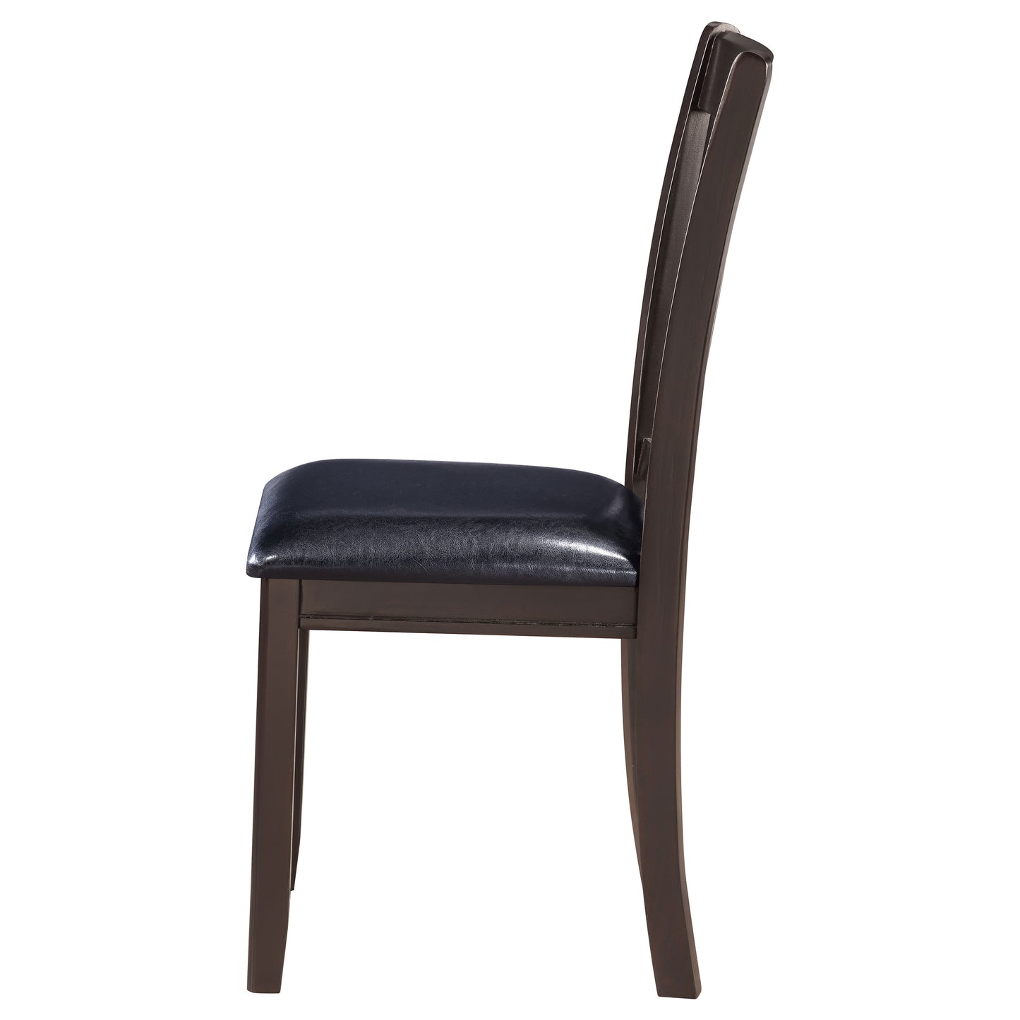 simmons wood dining side chair espresso (set of 2)espresso