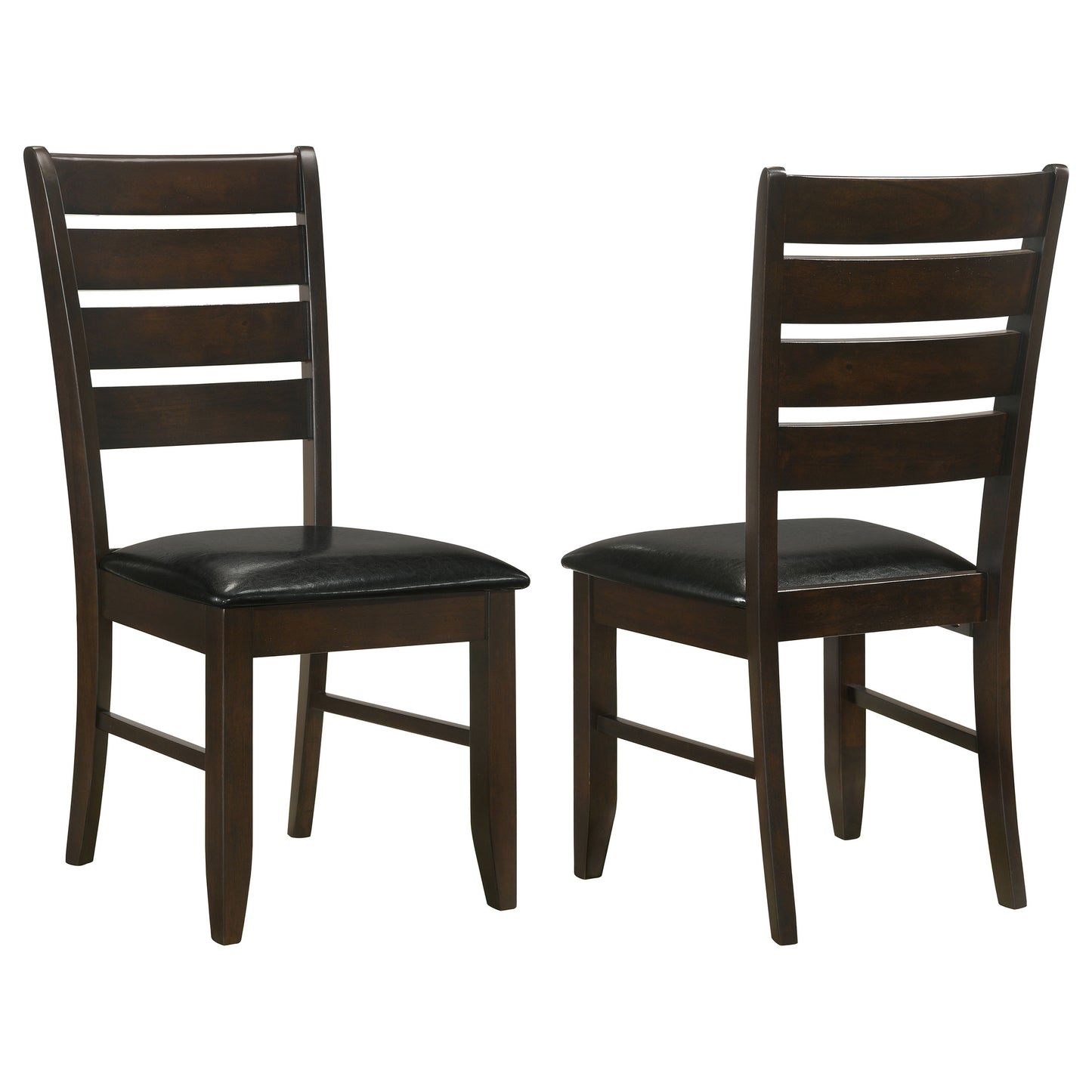 carisi wood dining side chair cappuccino (set of 2)cappuccino