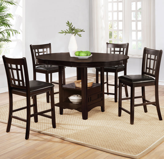 5 Pc Counter Height Dining Set