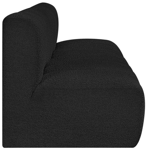 Yara 89.5" Boucle Fabric Upholstered Sectional, 3-Piece