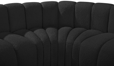 Yara 145" Boucle Fabric Upholstered Sectional, 6-Piece
