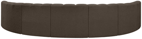 Yara 162" Boucle Fabric Upholstered Sectional, 7-Piece
