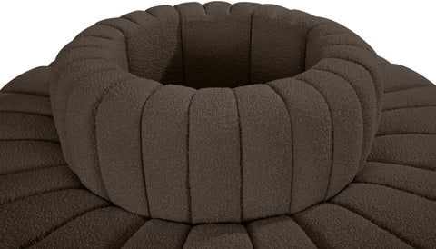 Briar Brown 90 Boucle Fabric Upholstered Modular Sectional, 8-Piece