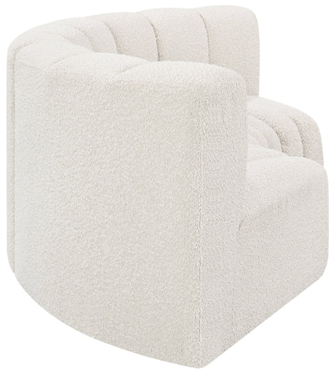 Yara 80" Boucle Fabric Upholstered Sectional, 3-Piece
