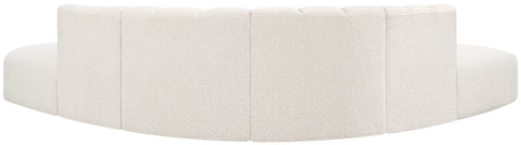 Yara 146" Boucle Fabric Upholstered Sectional, 6-Piece