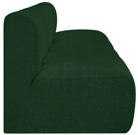 Briar Green 119 Boucle Fabric Upholstered Modular Sectional, 4-Piece