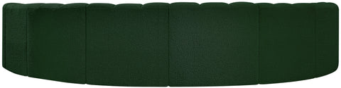 Briar Green 162 Boucle Fabric Upholstered Modular Sectional, 8-Piece