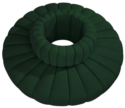 Briar Green 90 Boucle Fabric Upholstered Modular Sectional, 8-Piece