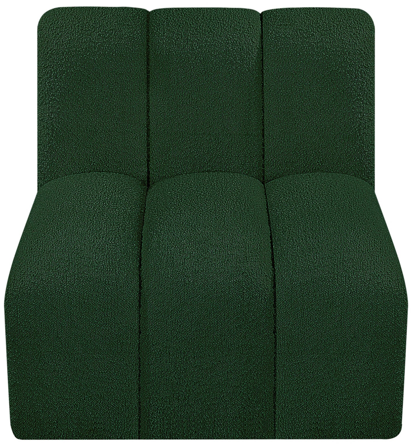 zara green boucle fabric straight chair st