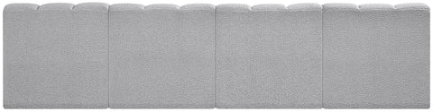 Briar Grey 119 Boucle Fabric Upholstered Modular Sectional, 4-Piece