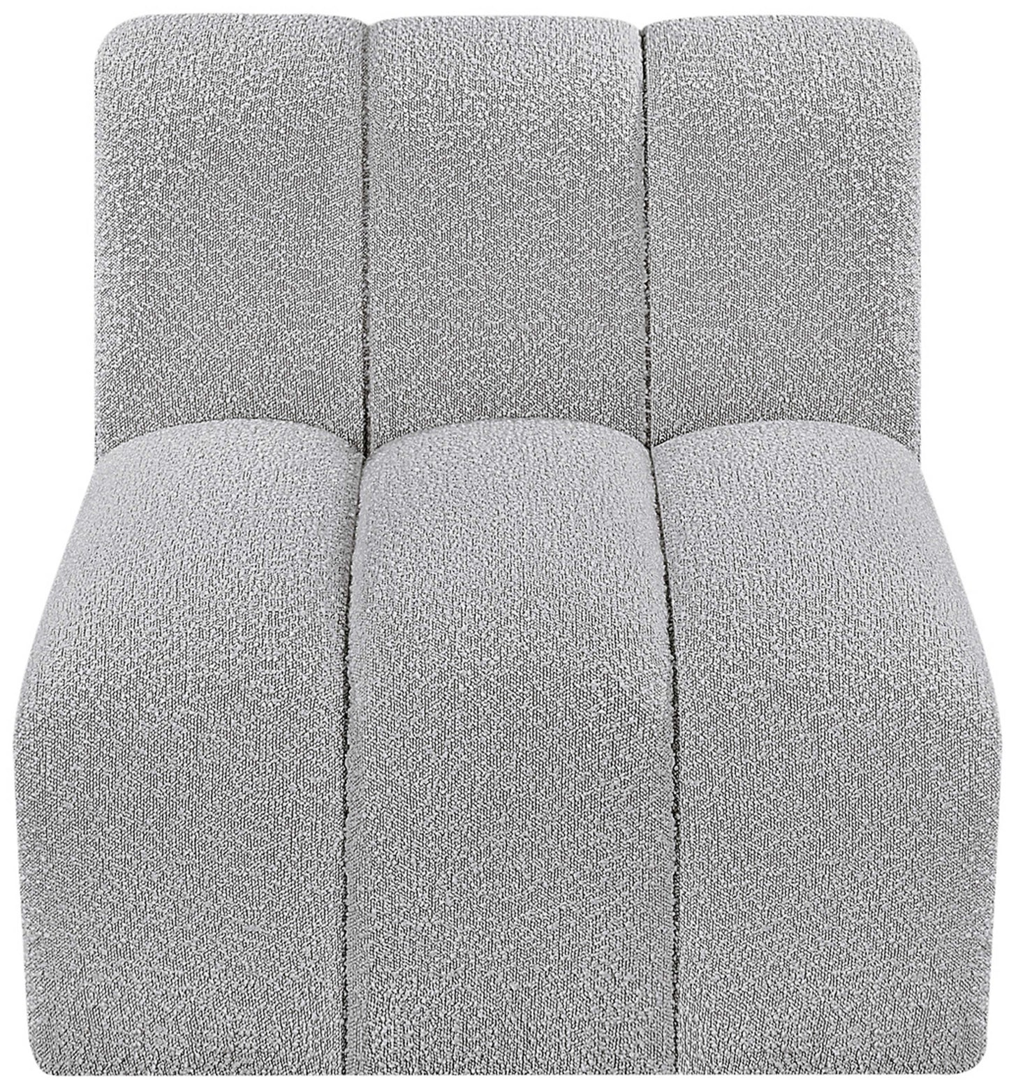 zara grey boucle fabric straight chair st