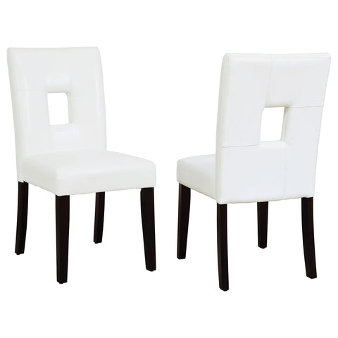 Judd Upholstered Dining Side Chair White (Set of 2)White