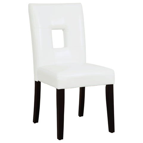 Judd Upholstered Dining Side Chair White (Set of 2)White