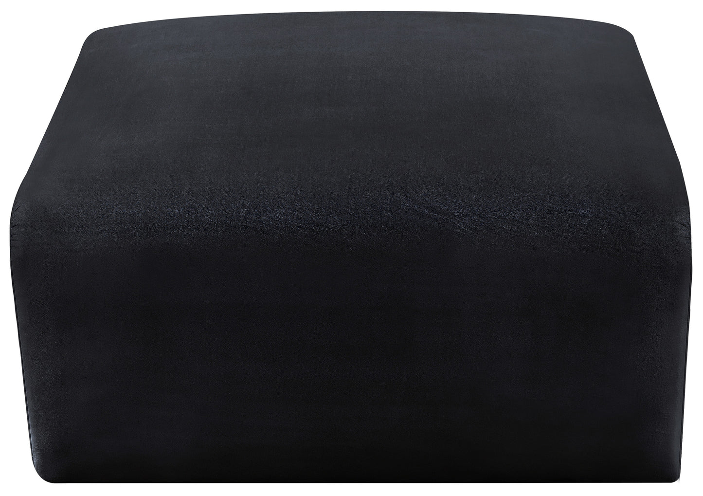 zara black velvet ottoman ott