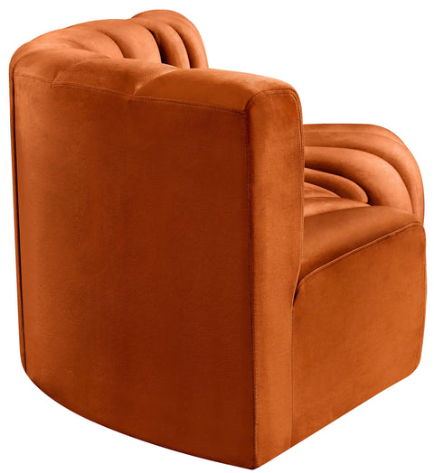 Briar Cognac 70 Velvet Upholstered Modular Sectional, 3-Piece