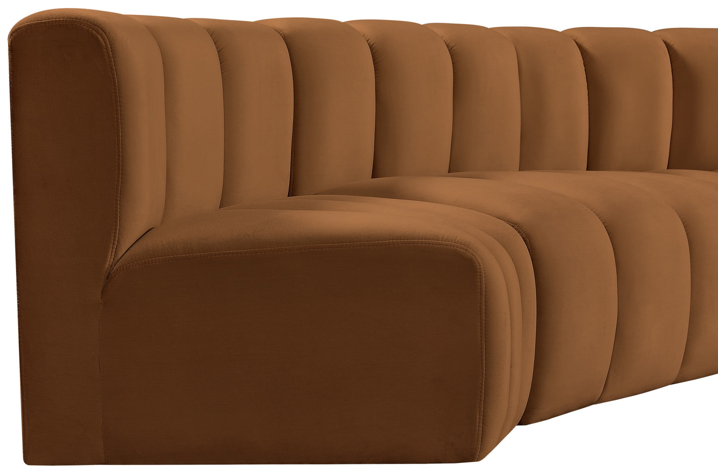 zara saddle velvet modular sofa s4d