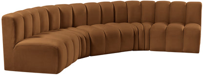 Zara Saddle Velvet Modular Sofa S5A