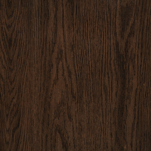 Nordio Round Pedestal Dining Table Dark Oak
