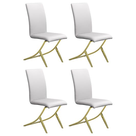 Jillian Upholstered Dining Side Chair White (Set of 4)White