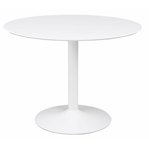 Seraphina 5-piece Round Dining Table Set White and BlackBlack