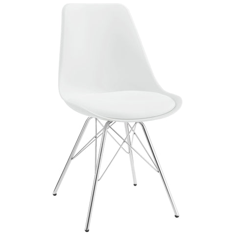 Seraphina 5-piece Round Dining Table Set WhiteWhite