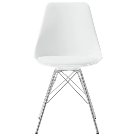 Seraphina 5-piece Round Dining Table Set WhiteWhite