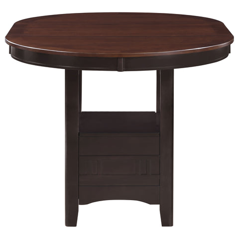 Simmons 5-piece Oval Counter Height Dining Set Light ChestnutLight Chestnut