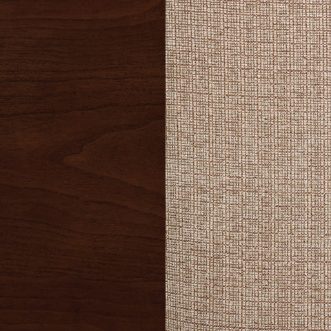Simmons Wood Counter Chair Tan and Espresso (Set of 2)Tan / Espresso