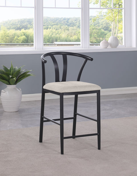 Cliffview Counter Height Dining Side Chair Beige (Set of 2)Beige