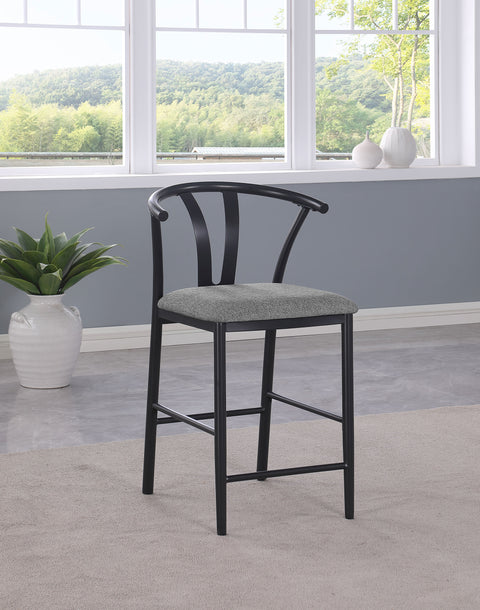 Cliffview Counter Height Dining Side Chair Grey (Set of 2)Grey