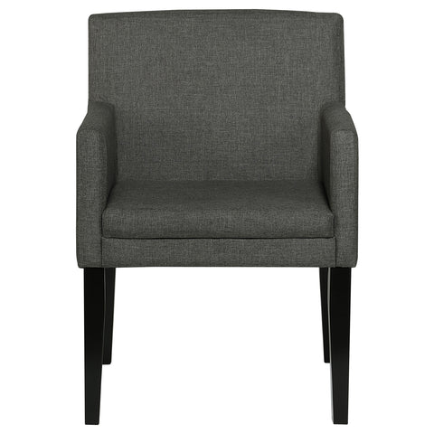 Tavin Upholstered Dining Arm Chair Grey (Set of 2)Grey