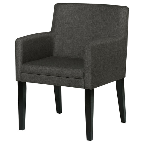 Tavin Upholstered Dining Arm Chair Grey (Set of 2)Grey
