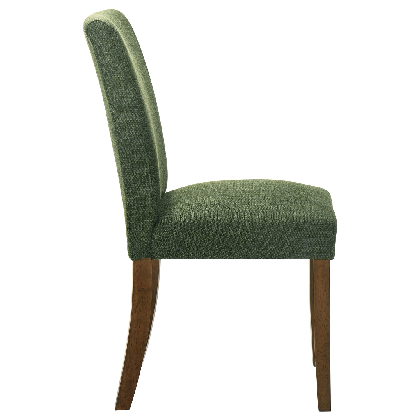 frostine upholstered dining side chair green (set of 2)