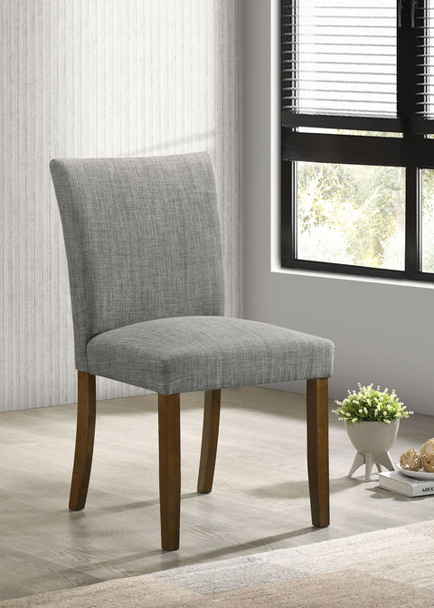 Paxton Upholstered Dining Side Chair Grey (Set of 2)Grey