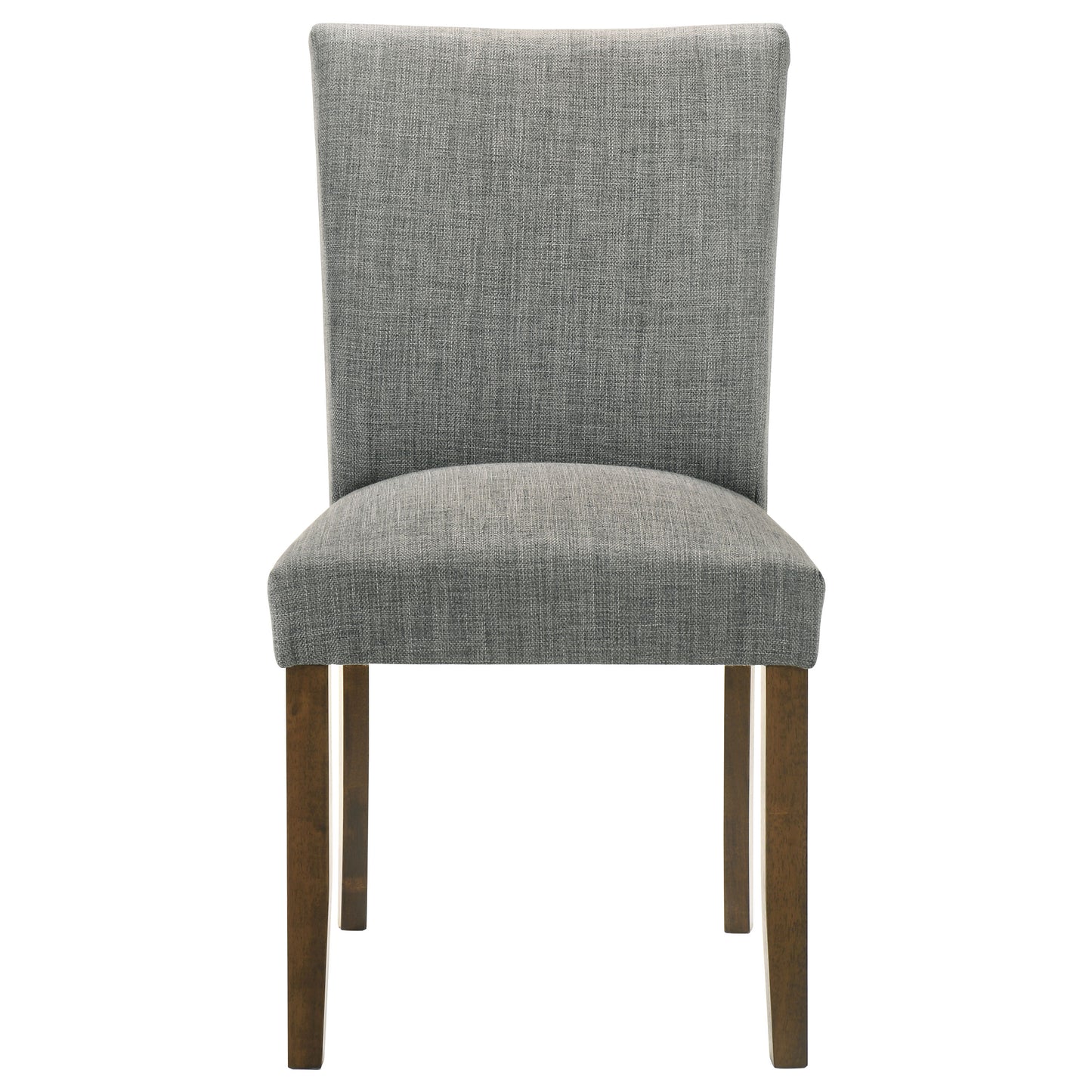 frostine upholstered dining side chair grey (set of 2)