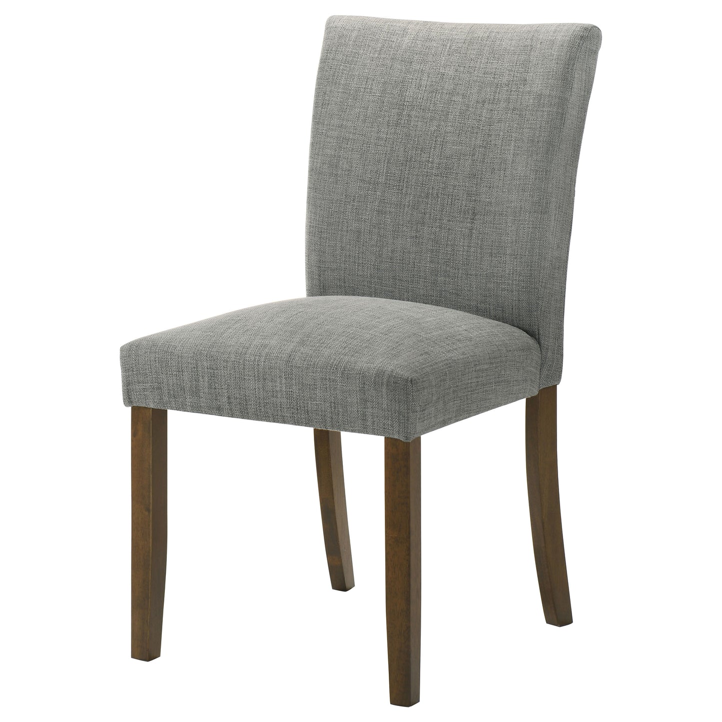 frostine upholstered dining side chair grey (set of 2)