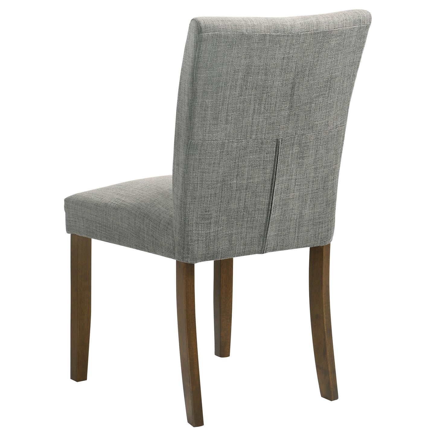 frostine upholstered dining side chair grey (set of 2)