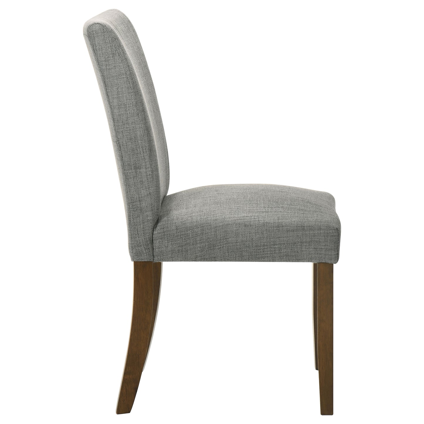 frostine upholstered dining side chair grey (set of 2)