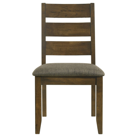 Julian Wood Dining Side Chair Knotty Nutmeg (Set of 2)Knotty Nutmeg