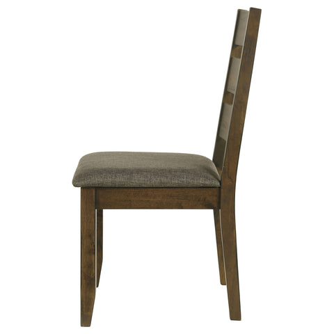 Julian Wood Dining Side Chair Knotty Nutmeg (Set of 2)Knotty Nutmeg