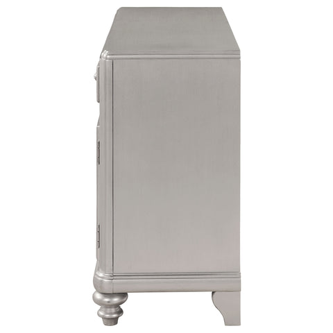 Tenya Game Dining Sideboard Buffet Cabinet Metallic PlatinumMetallic Platinum
