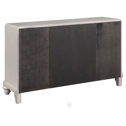 Tenya Game Dining Sideboard Buffet Cabinet Metallic PlatinumMetallic Platinum