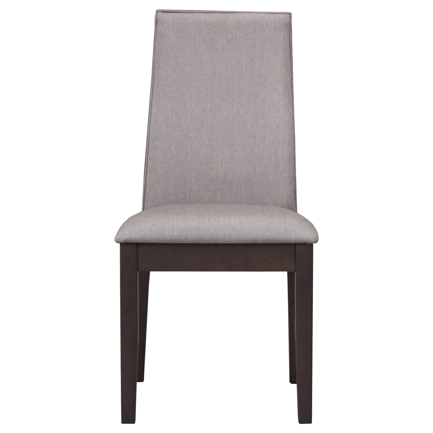 visalia creek upholstered dining chair taupe (set of 2)taupe